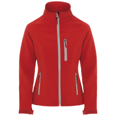 ANTARTIDA WOMENS SOFTSHELL JACKET in Red