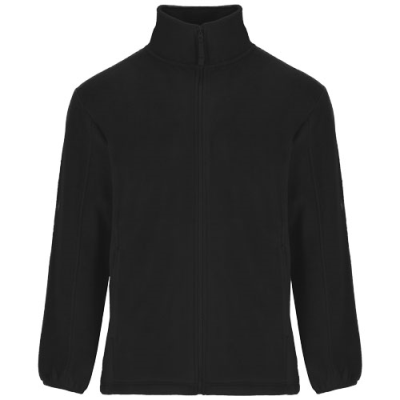 ARTIC CHILDRENS FULL ZIP FLEECE JACKET in Solid Black