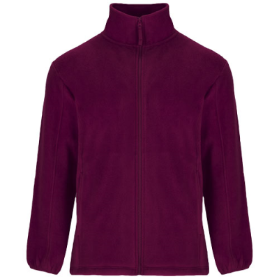 ARTIC MENS FULL ZIP FLEECE JACKET in Garnet