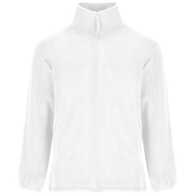 ARTIC MENS FULL ZIP FLEECE JACKET in White