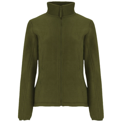 ARTIC WOMENS FULL ZIP FLEECE JACKET in Pine Green