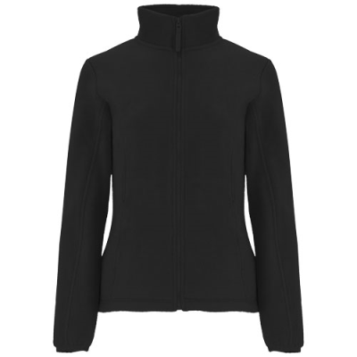 ARTIC WOMENS FULL ZIP FLEECE JACKET in Solid Black