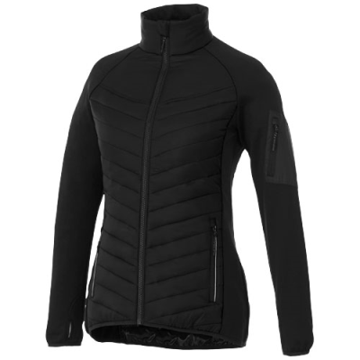 BANFF WOMENS HYBRID THERMAL INSULATED JACKET in Solid Black