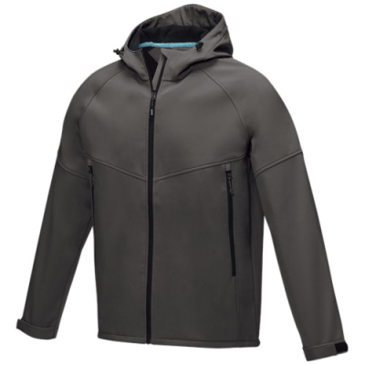 COLTAN MEN’S GRS RECYCLED SOFTSHELL JACKET in Storm Grey