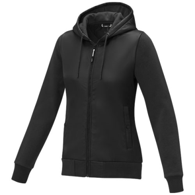 DARNELL WOMENS HYBRID JACKET in Solid Black