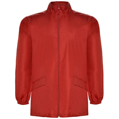 ESCOCIA UNISEX LIGHTWEIGHT RAIN JACKET in Red