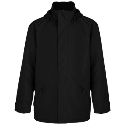 EUROPA UNISEX THERMAL INSULATED JACKET in Solid Black