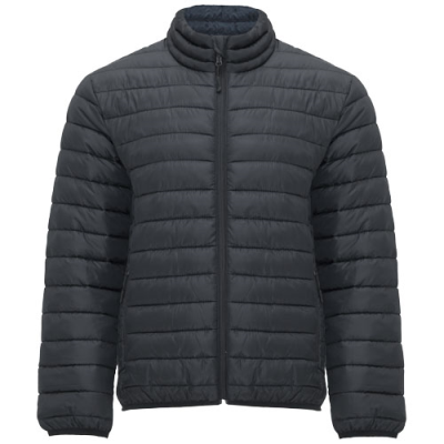 FINLAND MENS THERMAL INSULATED JACKET in Ebony