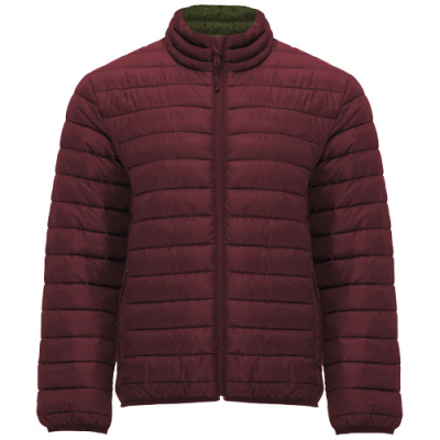 FINLAND MENS THERMAL INSULATED JACKET in Garnet