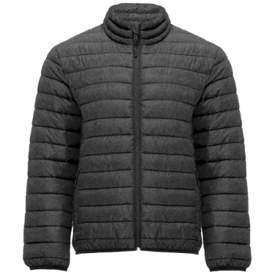 FINLAND MENS THERMAL INSULATED JACKET in Heather Black