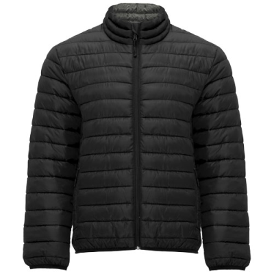 FINLAND MENS THERMAL INSULATED JACKET in Solid Black