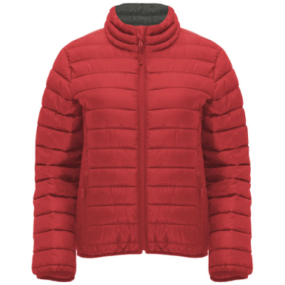 FINLAND WOMENS THERMAL INSULATED JACKET in Red