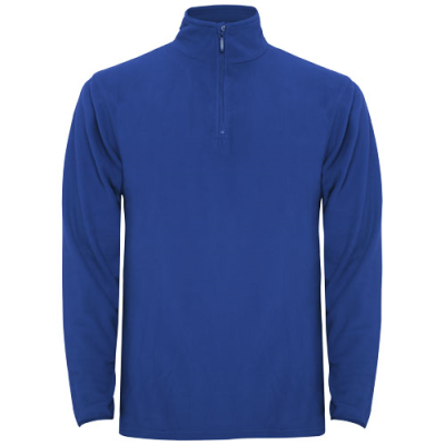 HIMALAYA MENS QUARTER ZIP FLEECE JACKET in Royal Blue