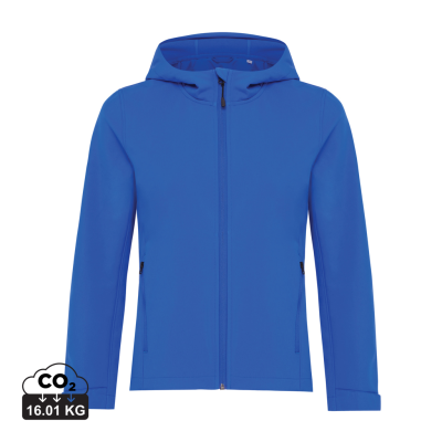 IQONIQ MAKALU LADIES RECYCLED POLYESTER SOFT SHELL JACKET in Royal Blue