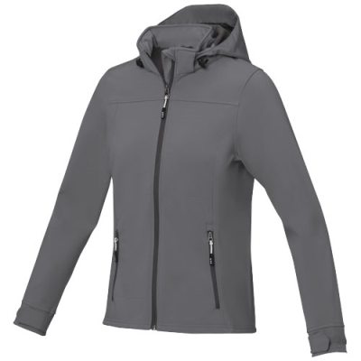 LANGLEY LADIES SOFTSHELL JACKET in Steel Grey