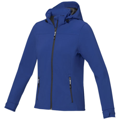 LANGLEY WOMENS SOFTSHELL JACKET in Blue