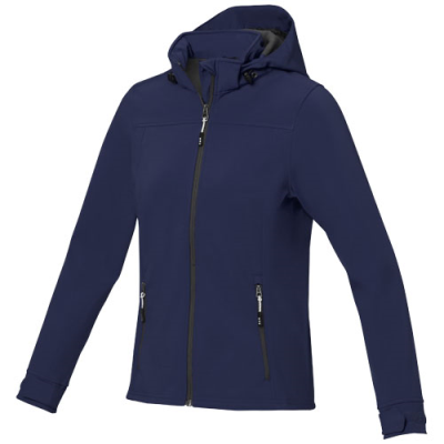 LANGLEY WOMENS SOFTSHELL JACKET in Navy