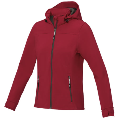 LANGLEY WOMENS SOFTSHELL JACKET in Red