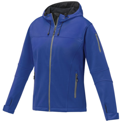 MATCH WOMENS SOFTSHELL JACKET in Blue