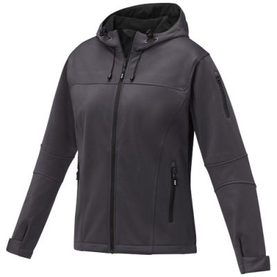 MATCH WOMENS SOFTSHELL JACKET in Storm Grey