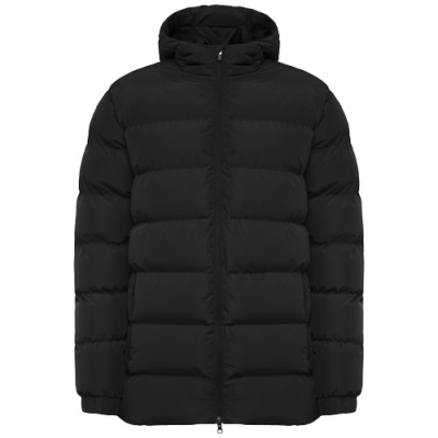 NEPAL UNISEX THERMAL INSULATED PARKA in Solid Black