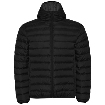 NORWAY MENS THERMAL INSULATED JACKET in Solid Black