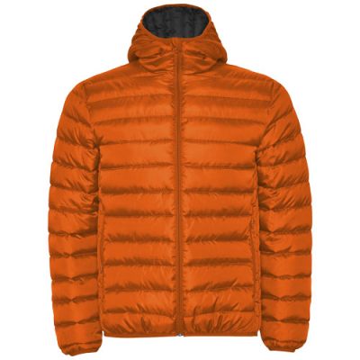 NORWAY MENS THERMAL INSULATED JACKET in Vermillon Orange