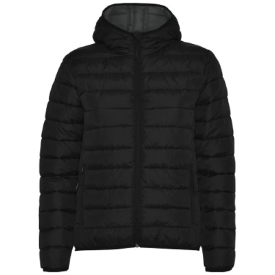 NORWAY WOMENS THERMAL INSULATED JACKET in Solid Black