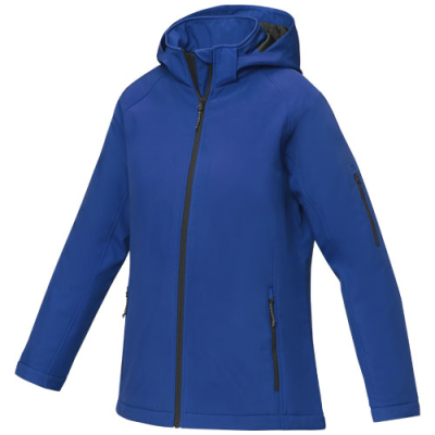 NOTUS WOMENS PADDED SOFTSHELL JACKET in Blue