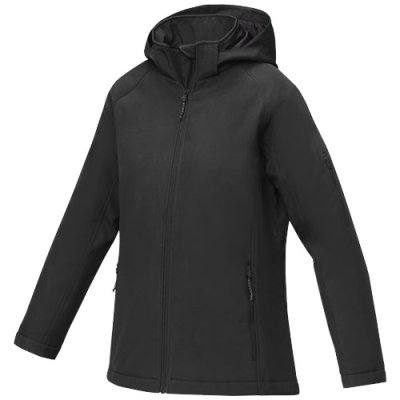 NOTUS WOMENS PADDED SOFTSHELL JACKET in Solid Black