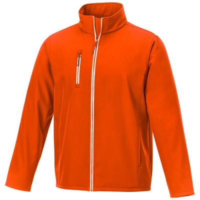 ORION MENS SOFTSHELL JACKET in Orange