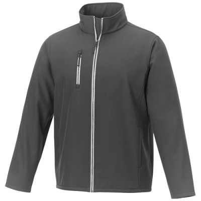 ORION MENS SOFTSHELL JACKET in Storm Grey