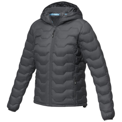 PETALITE LADIES GRS RECYCLED THERMAL INSULATED DOWN JACKET in Storm Grey