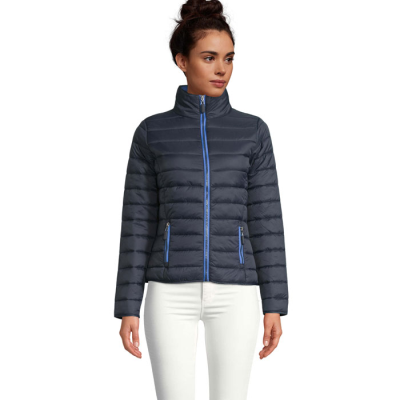 RIDE LADIES PADDED JACKET in Blue