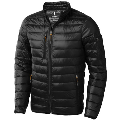 SCOTIA MENS LIGHTWEIGHT DOWN JACKET in Solid Black