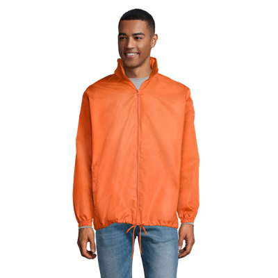 SHIFT UNISEX WINDBREAKER in Orange