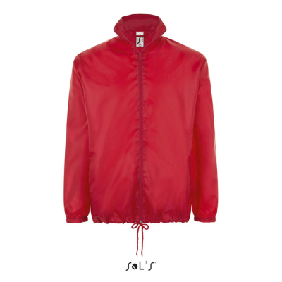 SHIFT UNISEX WINDBREAKER in Red