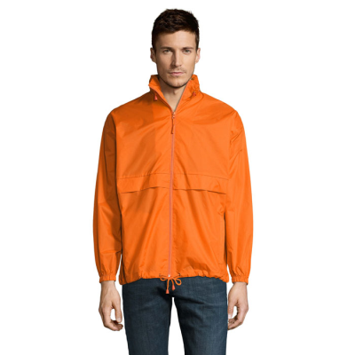 SURF UNISEX WINDBREAKER in Orange