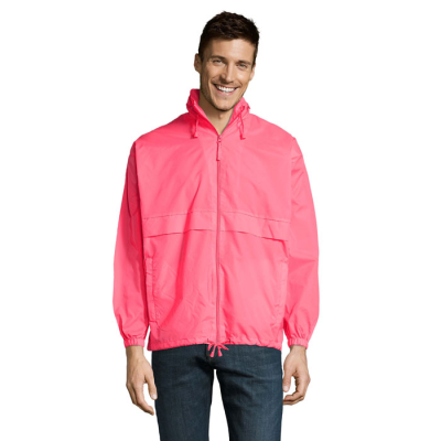 SURF UNISEX WINDBREAKER in Pink