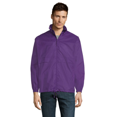 SURF UNISEX WINDBREAKER in Purple