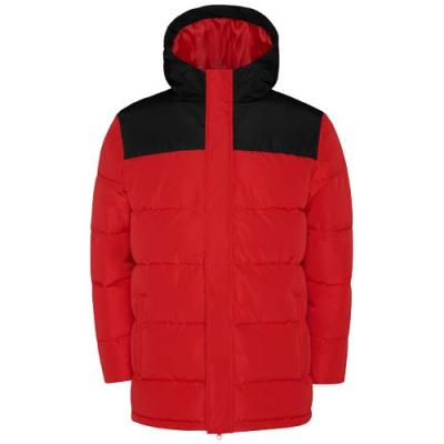 TALLIN CHILDRENS THERMAL INSULATED JACKET in Red & Solid Black