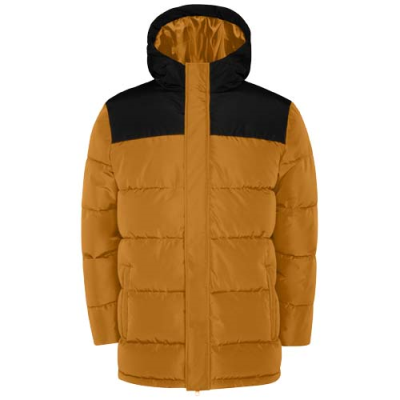 TALLIN UNISEX THERMAL INSULATED JACKET in Curry Yellow&Solid Black