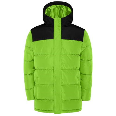 TALLIN UNISEX THERMAL INSULATED JACKET in Lime&Solid Black