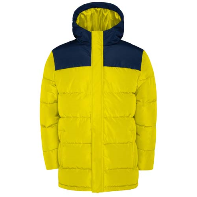 TALLIN UNISEX THERMAL INSULATED JACKET in Yellow&Navy Blue