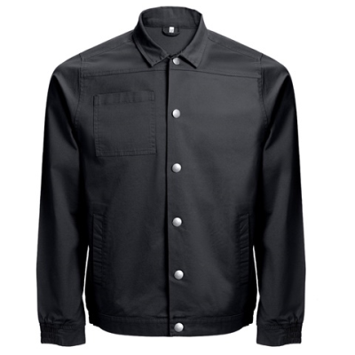 THC BRATISLAVA UNISEX JACKET with Modern Cut - S in Black