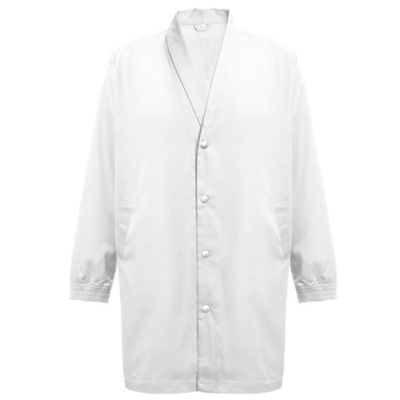 THC MINSK WH COTTON AND POLYESTER WORKWEAR JACKET WHITE - L in White