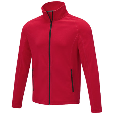 ZELUS MENS FLEECE JACKET in Red