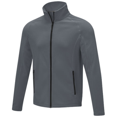 ZELUS MENS FLEECE JACKET in Storm Grey