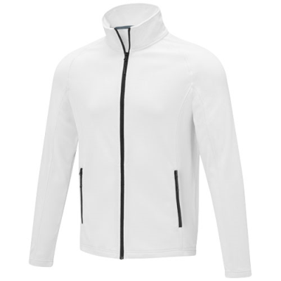 ZELUS MENS FLEECE JACKET in White