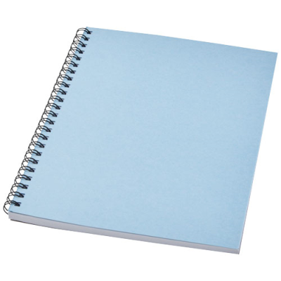 DESK-MATE® A5 COLOUR SPIRAL NOTE BOOK in Light Blue